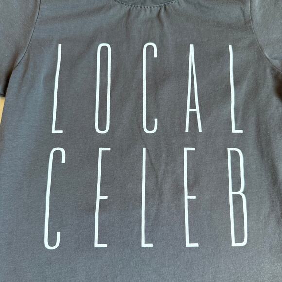 Trilogy Local Celeb Gray Graphic Tee 6 - Picture 4 of 9